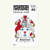 Adamson Family Crest Stamps