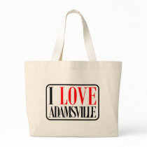 Adamsville, Alabama City Design Tote Bags