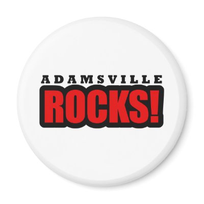 Adamsville, Alabama City Design Magnet by JayAtZazzle