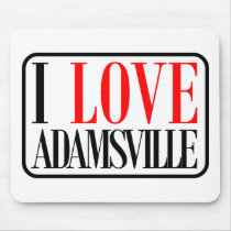 Adamsville, Alabama City Design Mousepads