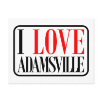 Adamsville, Alabama City Design Post Cards