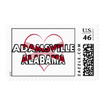 Adamsville, Alabama Postage