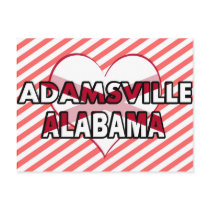 Adamsville, Alabama Postcard