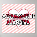 Adamsville, Alabama Posters