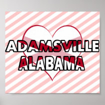 Adamsville, Alabama Posters