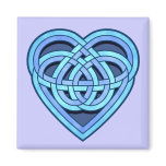 Adanvdo Heartknot Square Magnet