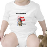 Add A Squirrel Custom Photo Baby Onesie