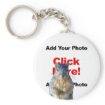 Add A Squirrel Custom Photo Keychain
