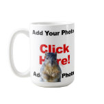 Add A Squirrel Custom Photo Mug