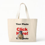 Add A Squirrel Custom Photo Tote Bag