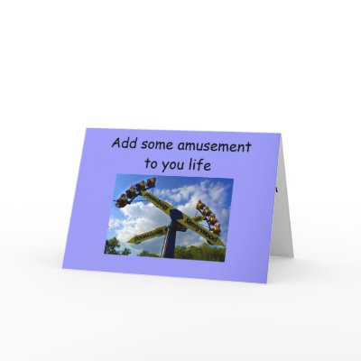 ADD AMUSEMENT TO YOUR BIRTHDAY CARDS by BLUEPUPPYCARDS