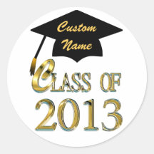 Add Any Name Class Of 2013 Sticker