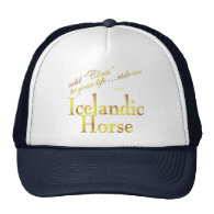 Add Class to your life, ride an Icelandic Horse Hats