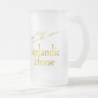 Add Class to your life, ride an Icelandic Horse Mugs