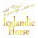 Add Class to your life, ride an Icelandic Horse t-shirts