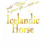 Add Class Ride An Icelandic Horse Icey Horse Gifts T-shirts