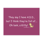 ADD full of Kitty Humor Postcards