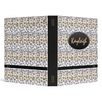 Add Her Name Pastel Designer Binder