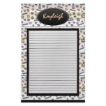 Add Her Name Pastel Designer Stationary Stationery Design