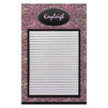 Add Her Name Pink Designer Stationary stationery