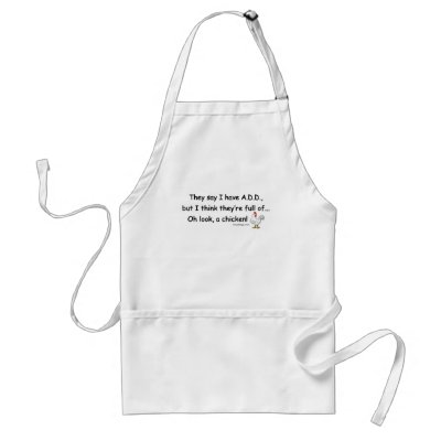 ADD Humor Apron by ironydesign