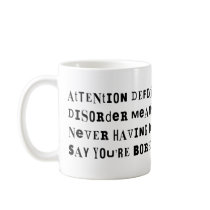 ADD Never Bored Mug