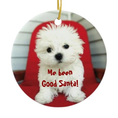 Add pet photo/person Christmas Tree Ornament