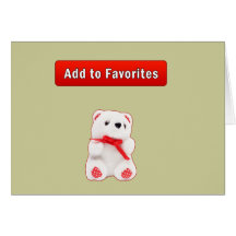 Add to Favorites Greeting Card