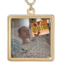 als, cure, awareness, necklace, gold, photo, birthday, Necklace with custom graphic design