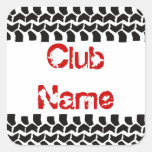 Add Your Club Name 3" Decals Sticker