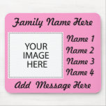 Add Your Image Or Text Mouse Mat