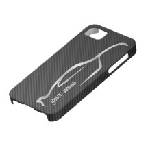 "add your name" Skyline Gray Silhouette Logo iPhone 5 Cover