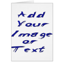 Add Your Own Image or Text cards