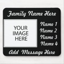 Add Your Own Image Or Text - Custo... - Customized mousepads