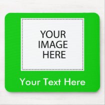 Add Your Own Image Or Text - Customized mousepads