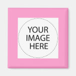 Add Your Own Image Or Text Fridge Magnet