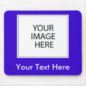 Add Your Own Image Or Text mousepad