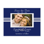 Add your own photo - Dark Blue Post Card