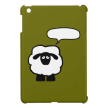 Add Your Own Phrase Sheep iPad Mini Case