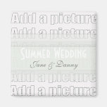 Add your own picture Wedding Magnet