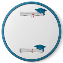 Add Your Own Text Blue Graduation Button by Firecrackinmama Add Your Own Text Blue Graduation Button
