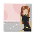 Add Your Own Text Diva Magnet.