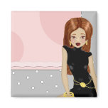 Add Your Own Text Diva Magnet.
