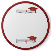 Add Your Own Text Red Graduation Button by Firecrackinmama Add Your Own Text Red Graduation Button