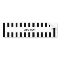 Add Your Own Text to Referee Bumper Sticker