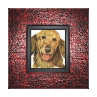 Add your pet photo to frame wrappedcanvas