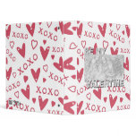 Add your Photo Be My Valentine Cut Out Frame - XOX 3 Ring Binder
