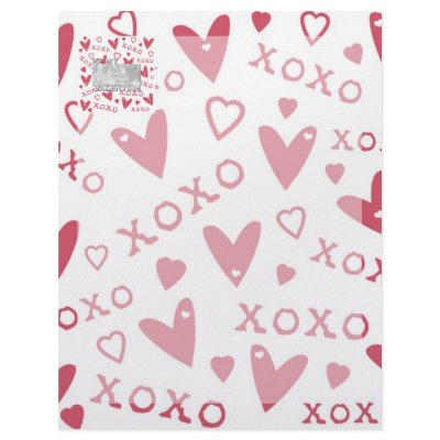 Add your Photo Be My Valentine Cut Out Frame - XOX Letterhead Template by FrankzPawPrintz