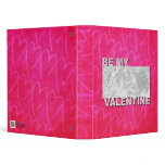 ADD Your Photo Be My Valentine Frame - Fuchsia Hea Binder