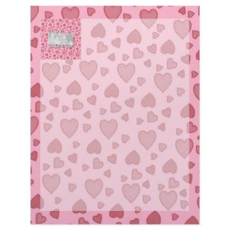 ADD Your Photo Be My Valentine Frame - Pink Hearts letterhead